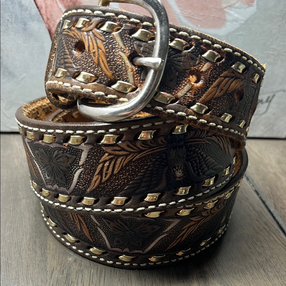 Brushy Creek Sz 42 Leather Belt